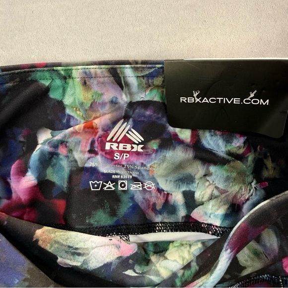 RBX Multicolor Abstract Leggings - Picture 6 of 7